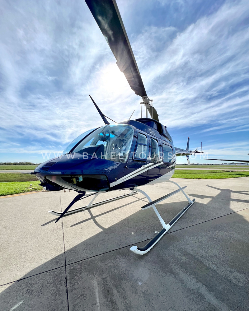Alquiler helicptero Bell 206