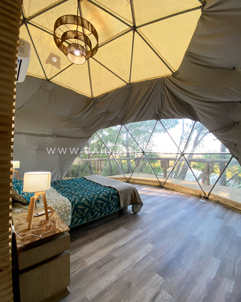 Helicopter Tour and Glamping at the Delta
