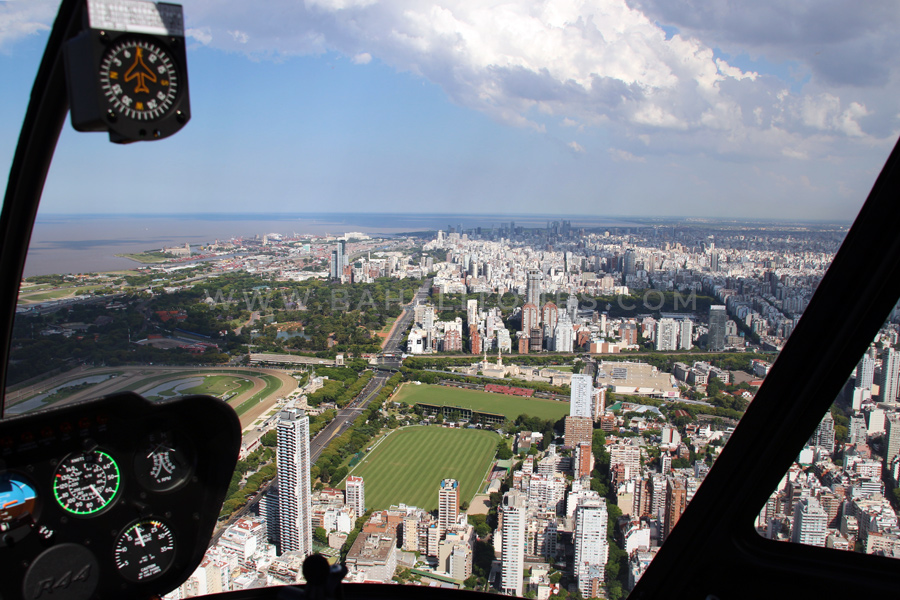 Survol hlicoptre Buenos Aires