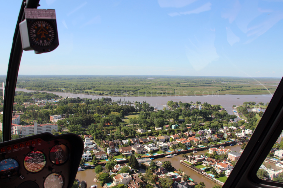 Bautismo en helicptero