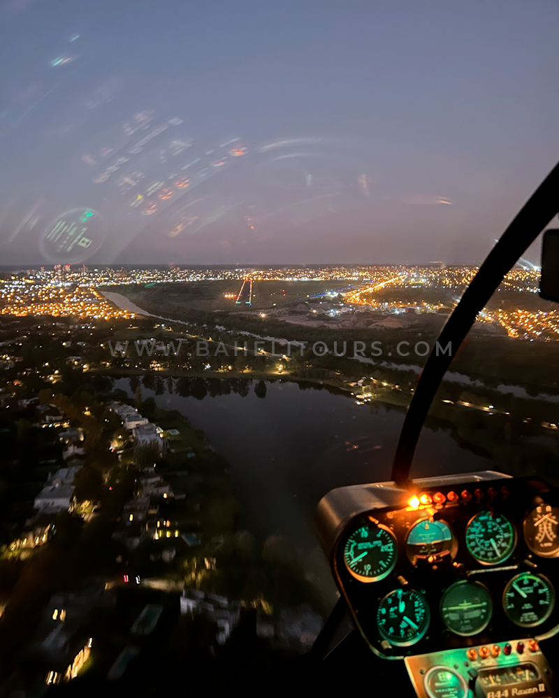 Helicopter trips Buenos Aires